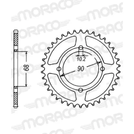 Couronne Supersprox Jtr241-45 50-15013-45