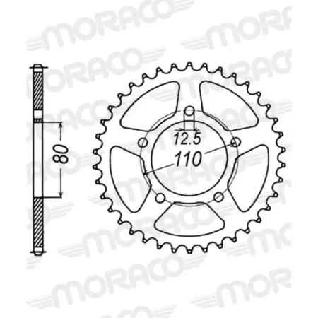 Couronne Supersprox Jtr336-35 50-30006-35