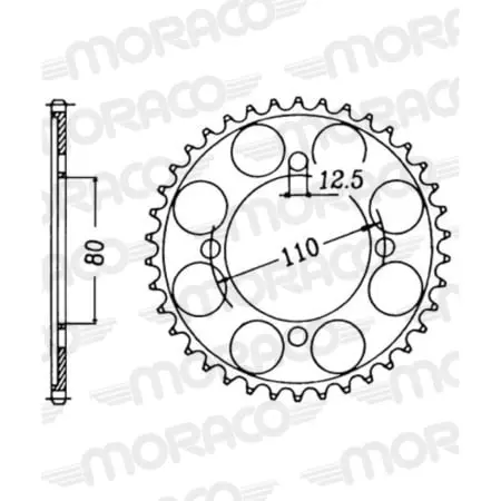 Couronne Supersprox Jtr284-40 50-35005-40