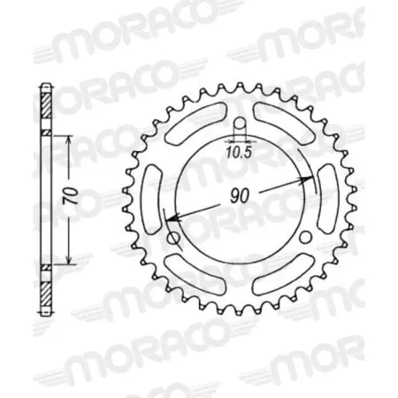 Couronne Supersprox Jtr239-43 50-13001-43