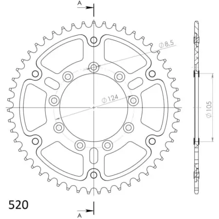 Couronne Superprox Stealth 151:49-Bleu