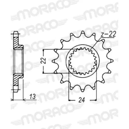 Pignon Supersprox 50-35039-14