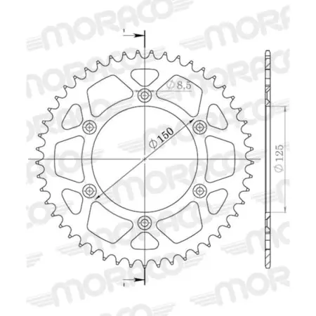 Couronne Superprox Stealth 990.4:52 Bleu