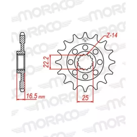 Pignon Supersprox PSB50-29036-14S Cst-4054:14 Jtf741.14