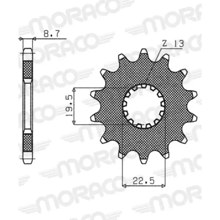 Pignon Supersprox 50-35015-15 Jtf435.15