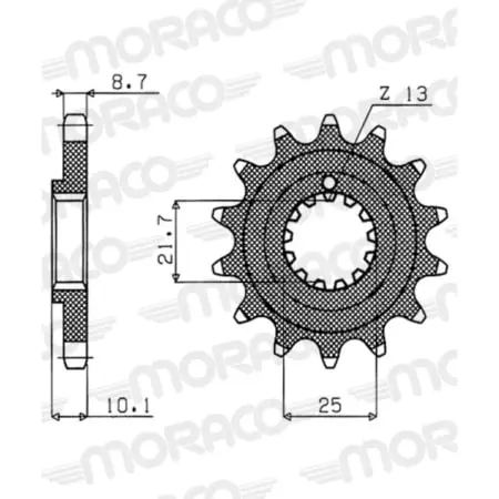 Pignon Supersprox 50-30005-15 Jtf521.15