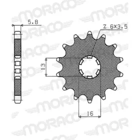 Pignon Supersprox 50-13005-15 Jtf563.15