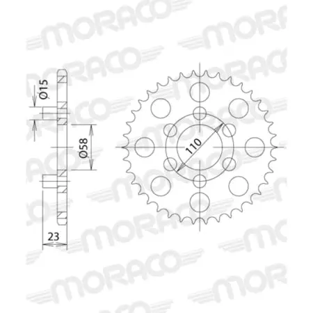 Couronne Supersprox 50-32051-40