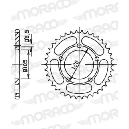 Couronne Supersprox 50-12006-51