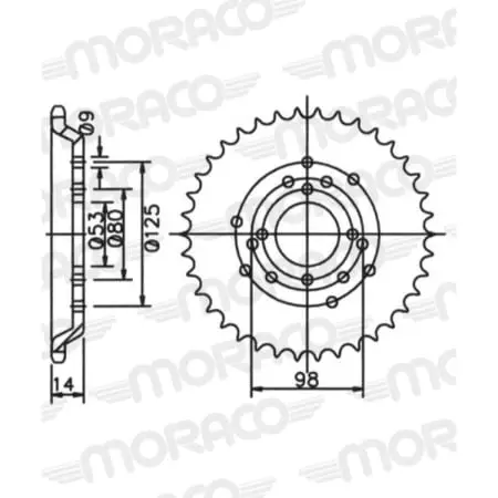 Couronne Superprox 50-13018-48