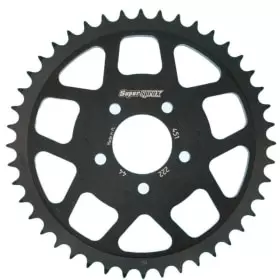 Couronne Supersprox Alu Ral-451:44-Blk (222)
