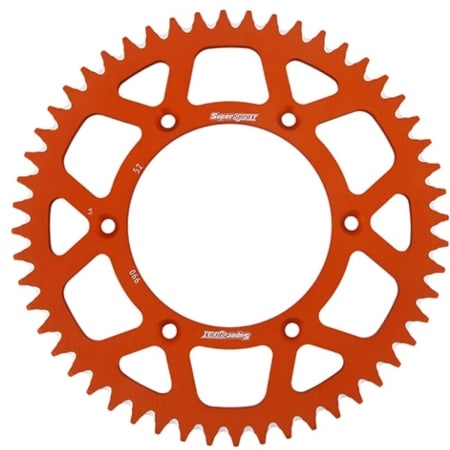 Couronne Supersprox Alu Ral-990:52-Org