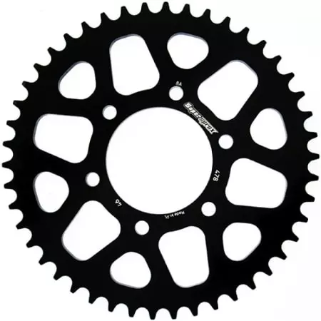 Couronne Supersprox Alu Ral-478:46-Blk