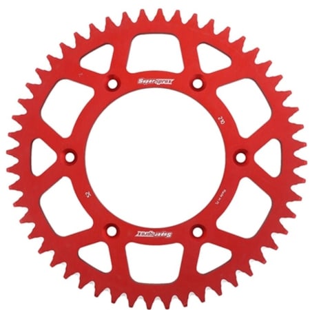 Couronne Supersprox Alu Ral-210:52-Red
