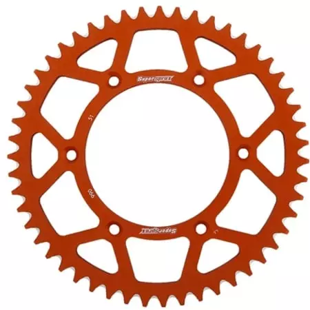 Couronne Supersprox Alu Ral-990:51-Org 51-32065-51 Org