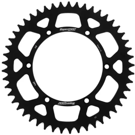 Couronne Supersprox Alu Ral-460:49-Blk