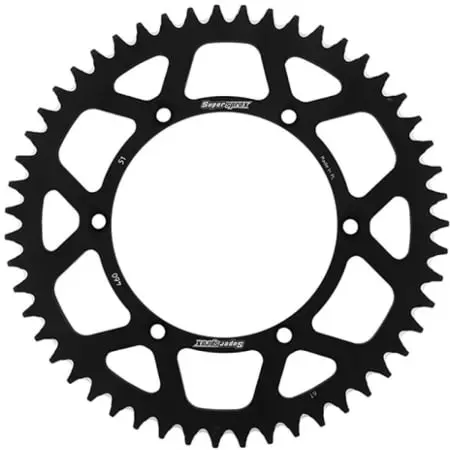 Couronne Supersprox Alu Ral-460:51-Blk