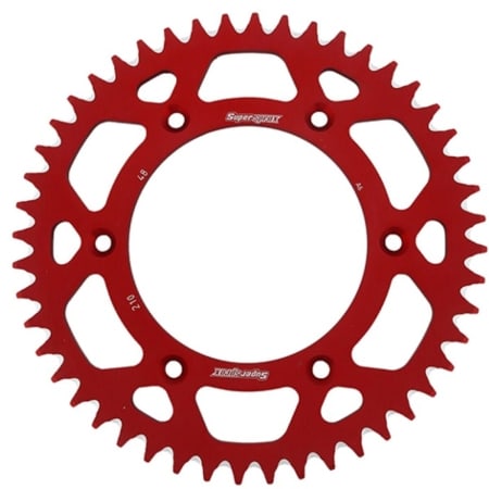 Couronne Supersprox Alu Ral-210:48-Red