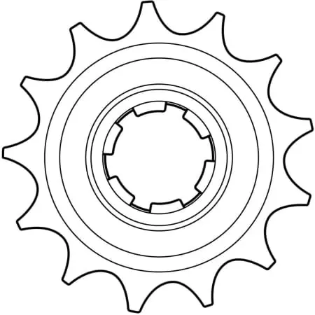 Pignon Supersprox 530 187500-17
