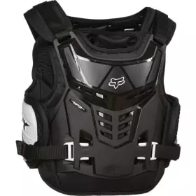 Pare-Pierres Cross Enfant Fox Raptor Proframe LC Noir Blanc