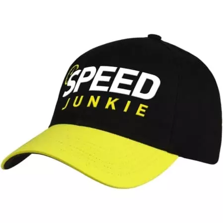 Casquette Macna Speed Noir Jaune