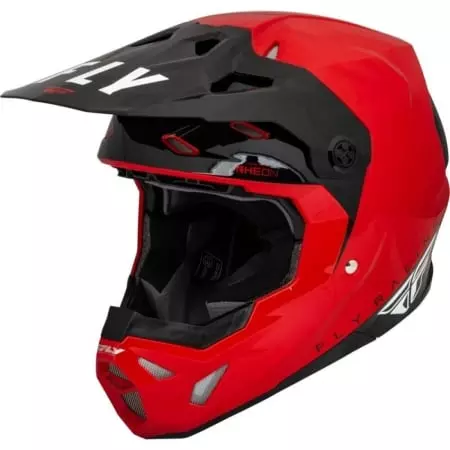 Casque Cross Fly Racing Formula CP Slant Rouge Noir Blanc - Casque Cross FLY RACING
