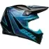 Casque Cross Bell Moto-9S Flex Sprite Noir Brillant Bleu