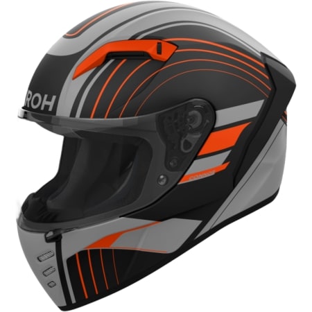 Casque Airoh Connor Achieve Orange Mat