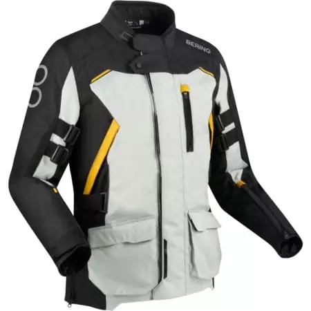 Veste Bering Zephyr Noir Gris Jaune