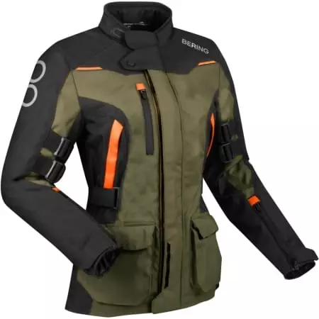 Veste Femme Bering Lady Zephyr Noir Kaki Orange