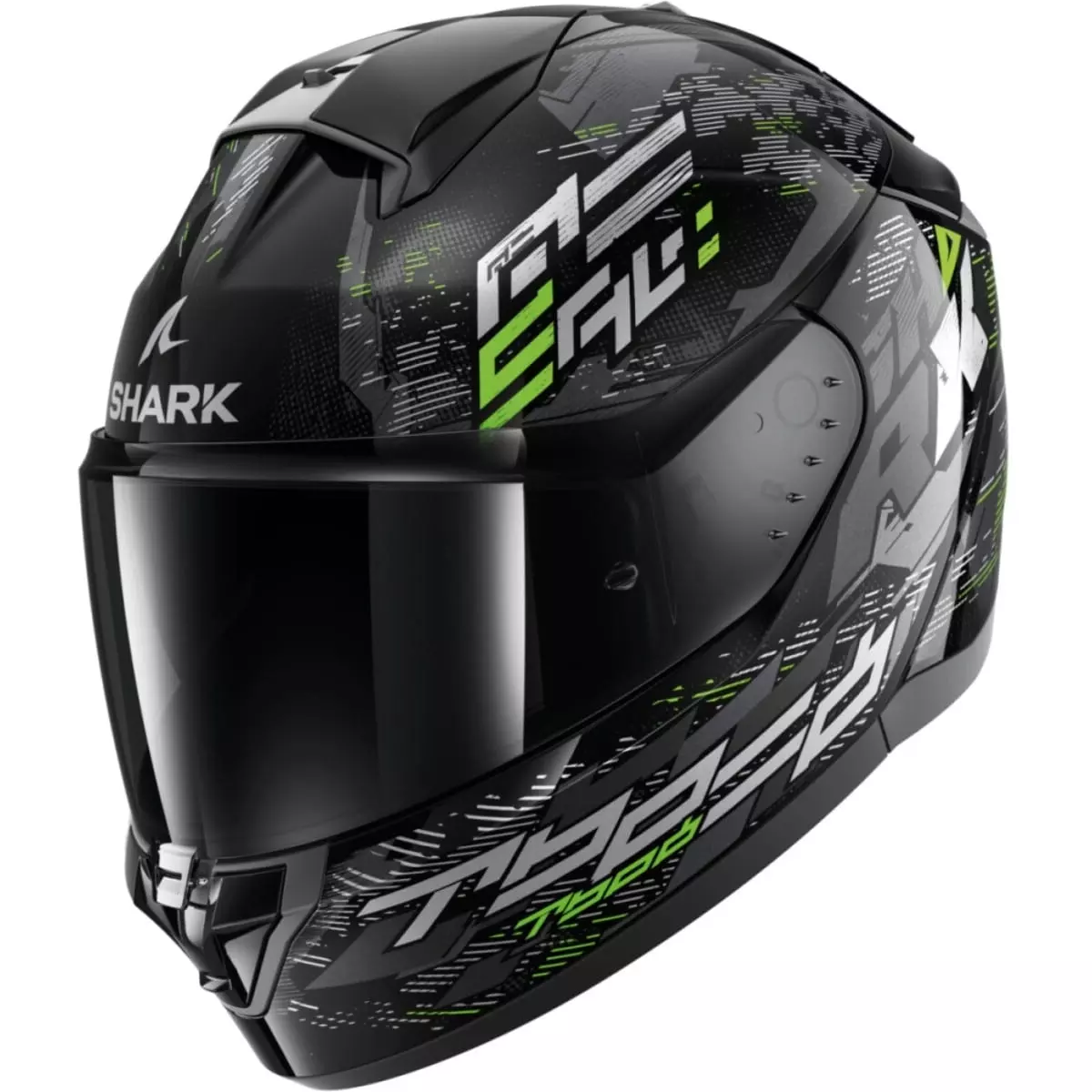 Casque Moto Intégral HJC RIDILL 2 Molokai Noir/blanc - Homologué ECE 22.06, écran Pinlock, Polycarbonate