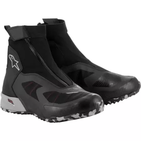 Baskets Alpinestars CR-8 Gore-Tex® Noir Gris Rouge