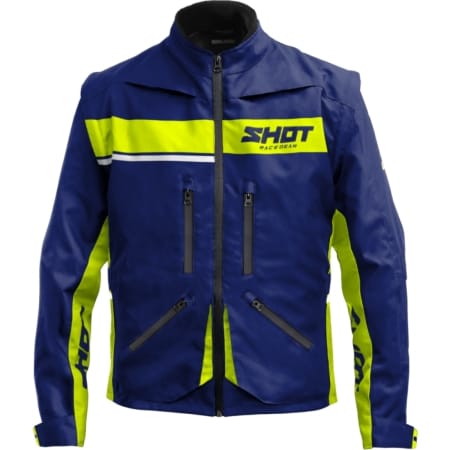 Veste Cross Shot Contact Assault 2.0 Bleu Jaune Néon