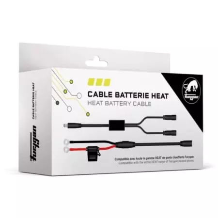 Cable Batterie Furygan Heat Noir