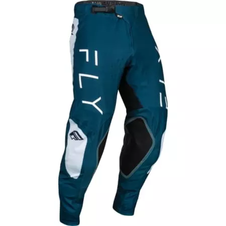 Pantalon Cross Fly Racing Evolution DST Navy Blanc - Equipement Cross FLY RACING