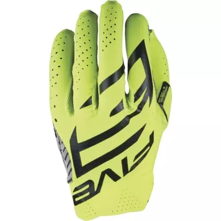 Gants Cross Five MXF Race Jaune Fluo