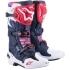 Bottes Alpinestars Tech 10 Supervented Noir Navy Blanc Rainbow