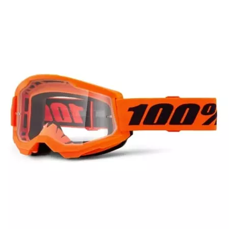 Masque Cross Enfant 100% Strata 2 Orange
