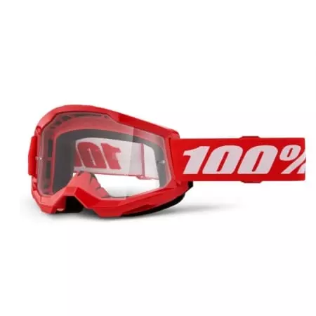 Masque Cross Enfant 100% Strata 2 Rouge