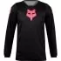 Maillot Cross Enfant Fox 180 Blackout Noir Motif Rose