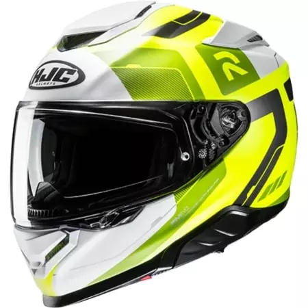 Casque HJC RPha 71 Cozad MC3HSF Blanc Jaune
