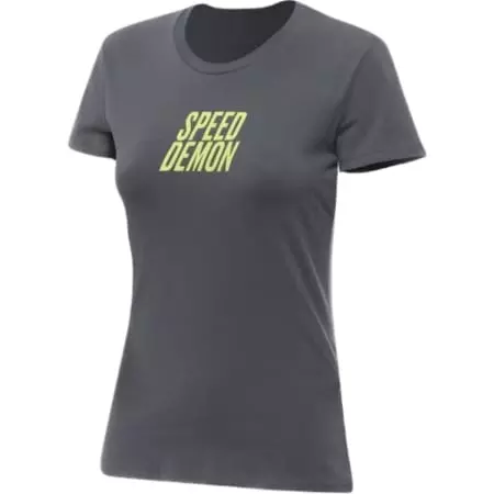 T-Shirt Femme Dainese Speed Demon Veloce Gris