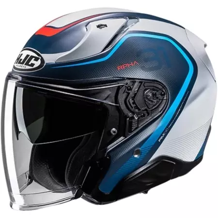 Casque HJC RPha 31 Kouv MC21SF Bleu Blanc