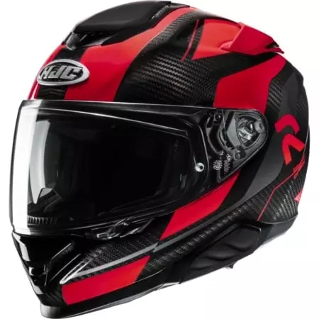 Casque HJC RPHA 71 Carbon Hamil MC1 Noir Rouge
