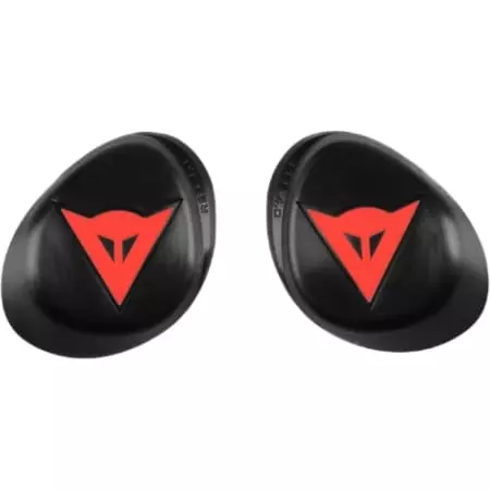 Sliders De Coudes Dainese RSS 4.0 Noir Rouge Fluo