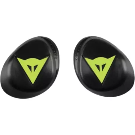 Sliders De Coudes Dainese RSS 4.0 Noir Jaune Fluo