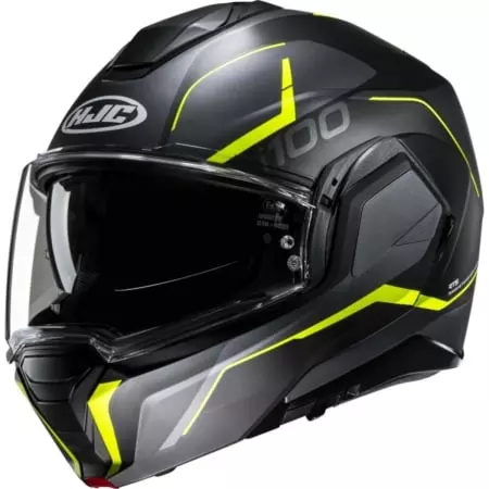 Casque HJC I100 LORIX MC3HSF Noir Jaune
