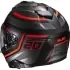 Casque HJC I71 FQ20 MC1SF Noir Rouge