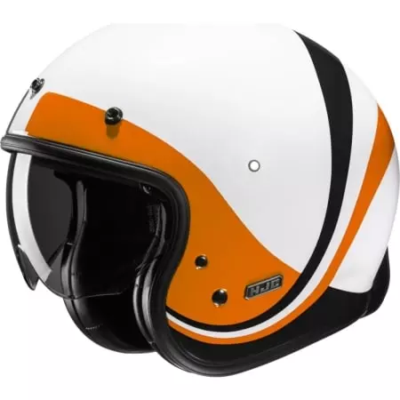 Casque HJC V31 Emgo MC7 Blanc Orange