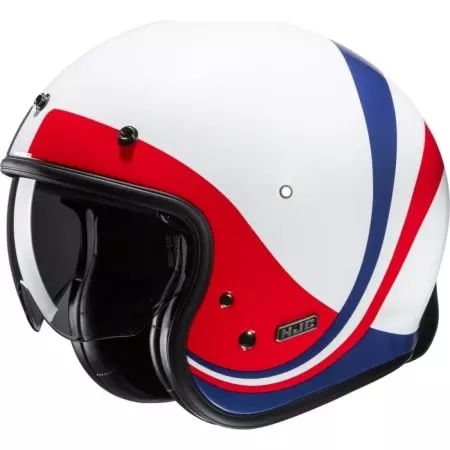 Casque HJC V31 Emgo MC21 Blanc Rouge